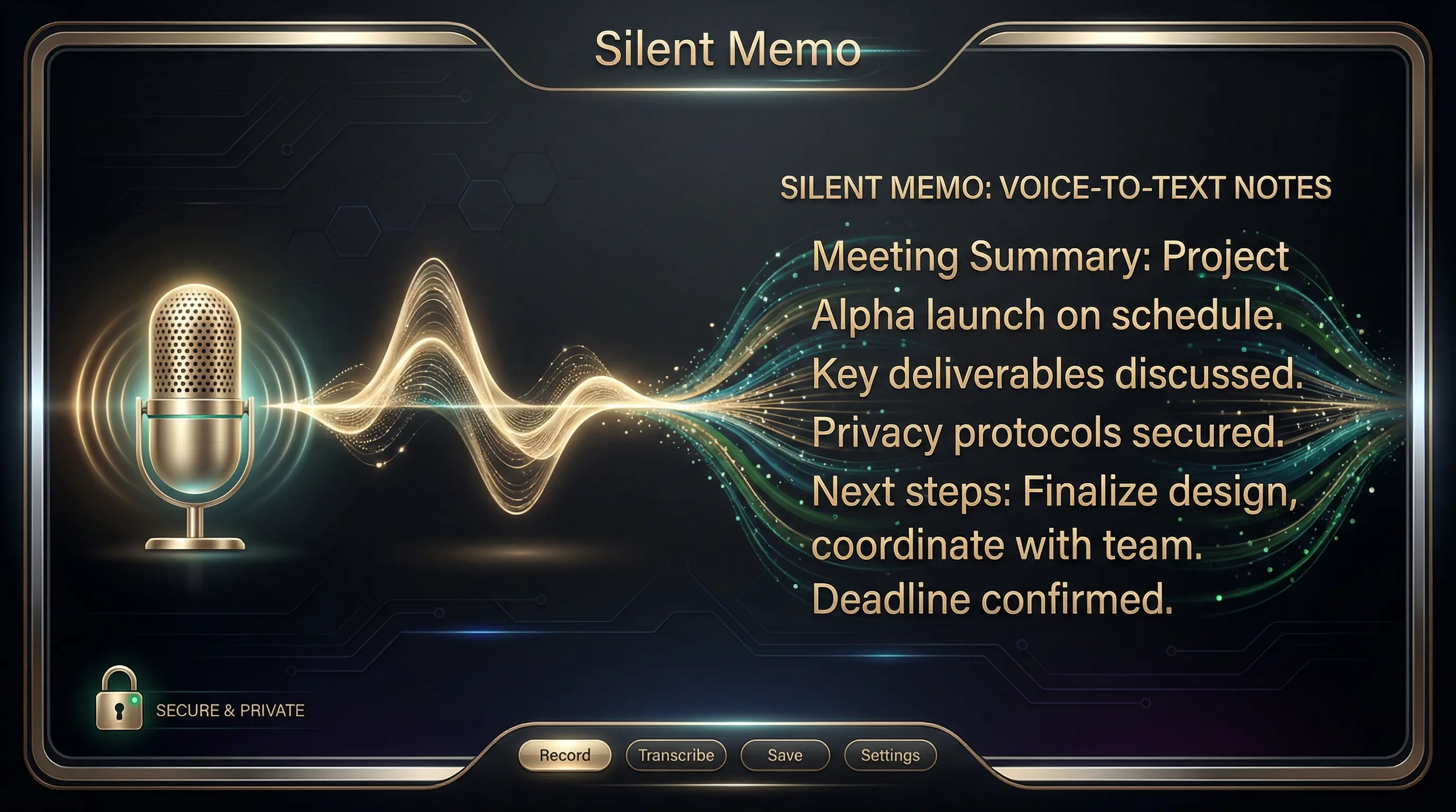 Silent Memo